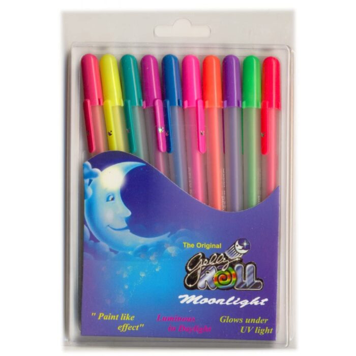 Sakura Gelly Roll Glaze Pack of 12 Pens in Assorted Colors (Gelly Roll  Glaze Set of 12)